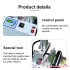 Automatic Press Sealing Cutting Machine - PVC Film Plastic Bags Making