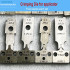 4.2/4.8/3.2y Wire Connector Terminal Applicator - Vertical/Horizontal