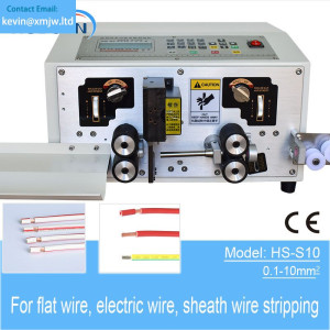 Automatic 0.1-10mm² Wire Stripping Machine - BVR/BV Copper Cable Cut
