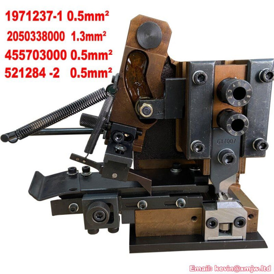 Custom Side Feed Crimping Terminal Applicator - 2 Head Automatic Machine