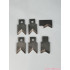 Fully Automatic Terminal Crimping Machine Wire Cut Blades - 2 Pieces/Set