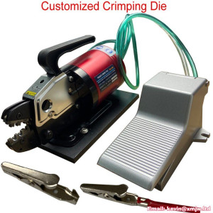 Custom Pneumatic Wire Crimping Machine - Single-Grain Terminal Crimper