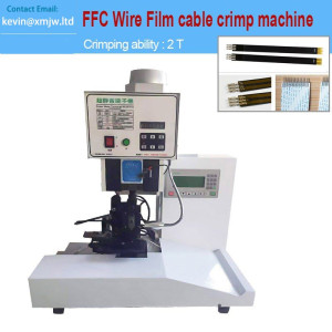 CNC Film Wire Terminal Crimping Machine - FFC Flat Cable Punching PIN