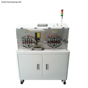 Cable Processor Automatic Enamel Aluminum Wire Peeling Stripping Machine