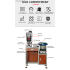 Ultra-Quiet Vibration Plate Terminal Feeding Crimping Machine - Semi-Auto