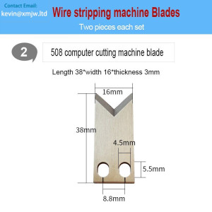 Tungsten Wire Strip Machine Cut Blades - 38163mm High Speed Steel