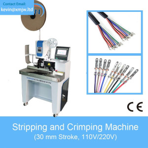 AWG32#-AWG20# Multi-Cores Wire Stripping & Crimping Machine - Automatic
