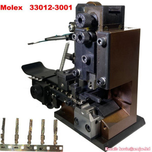 Custom Side Feed Terminal Crimping Applicator - Molex 33012-3001 OTP