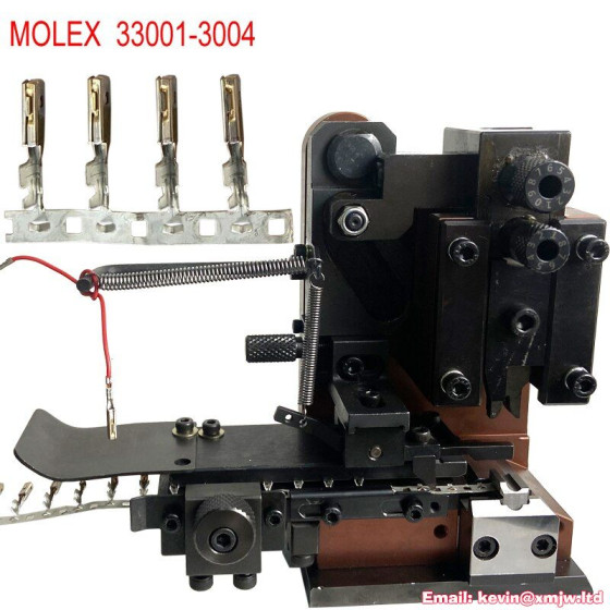 Custom Side Feed Terminal Crimping Applicator - Molex 33001-3004 OTP