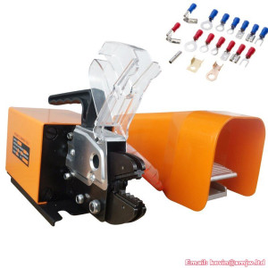 Automatic Wire Crimping Machine - Replaceable Jaws Tube/Insulation