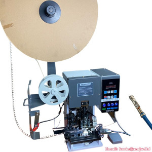 Wire Cutting Stripping & Terminal Crimping Machine - Cable Peeling, Applicator
