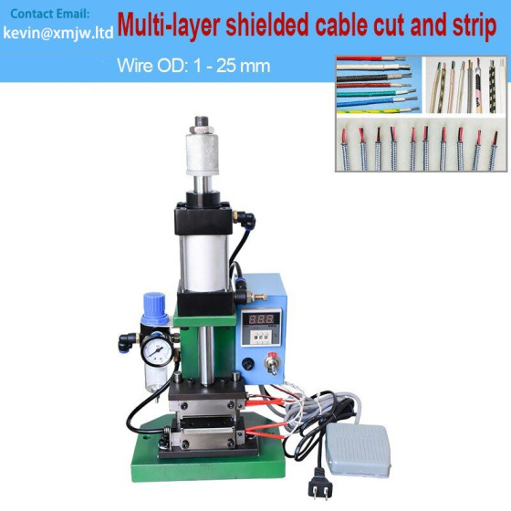 High Temperature Cable 3-10mm Nylon Braide Wire Strip Machine - 200-300°C