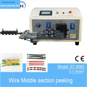 Fully Automation 880W Wire Multi Segment Peeling Machine - LED Light Cables
