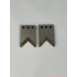 37182.5mm Wire Strip Machine Blade Die - Automatic Cable Peel, 2 Pcs