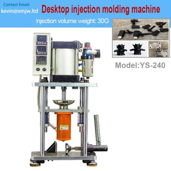 Desktop Vertical Pneumatic Injection Molding Machine - 350°C Tiny Plastic