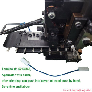 Custom High Precision Insulation Terminal Applicator - 521368-2 OTP