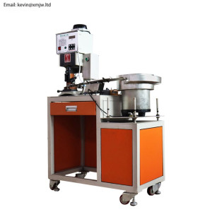 Ultra-Quiet Vibration Plate Terminal Feeding Crimping Machine - Semi-Auto