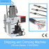 DC Head Double Wire Crimping Machine - Automatic Two Cores Flat Wire