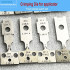 Horizontal Mould Terminal Crimp Machine OTP Mold - Continous Terminals