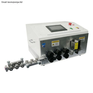 Automatic Wire Cutting Stripping & Bending Machine - 1-35 Square Cable