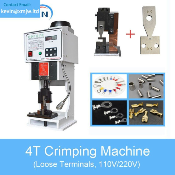 Customized 4T Automatic Wire Plug Crimping Machine - Copper Cable OTP