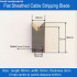 2PCS SWT508 Series Wire Stripping Machine Blade - Tungsten Carbide
