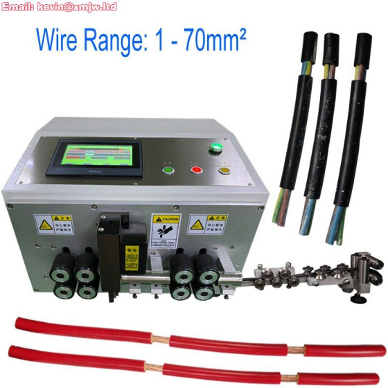 Full Auto Wire Stripping Machine - Jacket & Multi-core Cable Peeling