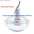 38/59cm Lightweight Tangle-Free Pay-off Reel - Automatic Wire Feeder
