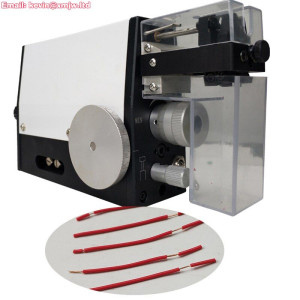 HS-205C Auto Touch Sensor Pneumatic Wire Stripping Machine - Cable Peel