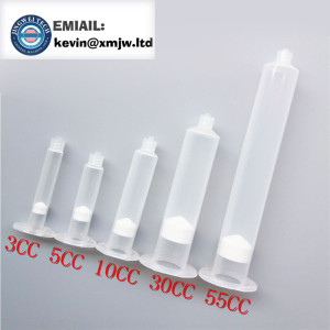 20 PCS US Type Transparent Glue Cylinder - 3/5/10/30/55cc Syringes