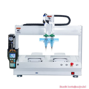 2-Station 2-Needle Auto Glue Dispensing Machine - Doming Sticker Resin