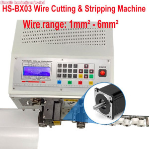 Automatic High Speed Wire Stripping Machine - 0.1-6mm² Copper Wire