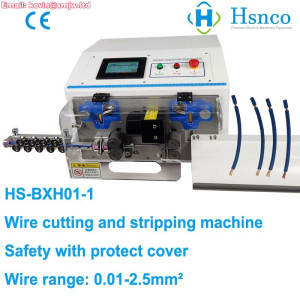 BXH01 1-Line Wire Cutting & Stripping Machine - Safety Cover 2.5mm²
