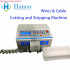 HS-BY01-2 Auto Wire Cable Cutting & Stripping Machine - 2-Line 4-Wheel