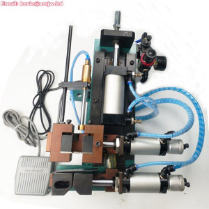 HS-305 Semi-Auto Pneumatic Cable Wire Stripping Machine - 5mm OD