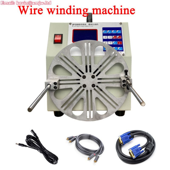 Easy Small Keyboard Twisting Winding Machine - Wire Coil Rolling Compact