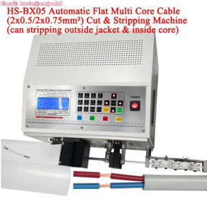 BX05 Multi-core Cable Wire Stripping Machine - Oval Flat Jacket Separating