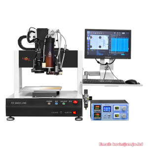 Desktop CCD Visual Melt Jet Auto Glue Injection Dispenser - 2-Comp.