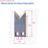 SWT508 Wire Stripping Machine Blades - Tungsten Carbide Cutter 2pcs/set