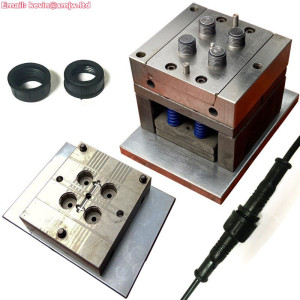 Waterproof Screw Cap Injection Mold - Electrical Wire Connector IP67