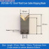 2PCS SWT508 Series Wire Stripping Machine Blade - Tungsten Carbide