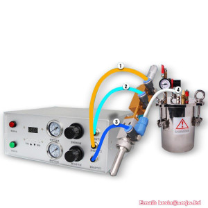 Digital Glue Dispenser Gun - Pressure Barrel Tri-Proof Paint Spray