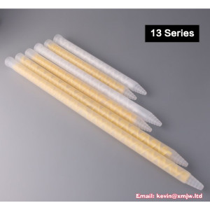 20 PCS MC Static Mixing Tube - Spiral Glue Nozzle AB 2-Component