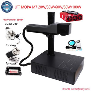 MOPA LASER JPT 20W Fiber Laser Marking Engraving - Jewelry Steel Ring