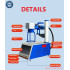 50W Raycus Fiber Laser Engraver - Jewelry Metal Rotary Card Silver Gold