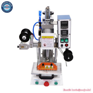 500W Auto Paper-Feeding Stamping Machine - Leather/Logo Embossing, Wood Branding