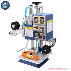 420W Auto Roll Paper Foil Stamping Machine - Leather/PVC/Wood Printer