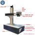 Raycus 70W Fiber Laser Metal Marking Machine - 40W CO2 Wood Rotary