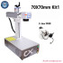 Fiber Laser Metal Marking Machine - JPT Mopa M7 Rotary Engraving Ring