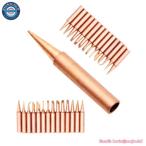900M-T Pure Copper Soldering Iron Tips - Lead-free BGA Solder Tools